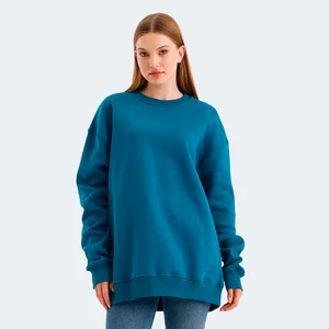 VADIM Kadın Oversize Sweatshirt Petrol