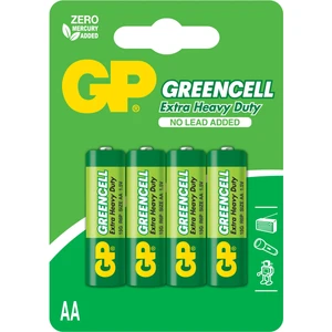 Greencel R6 AA Boy Çinko Kalem Pil 4'lü Paket GP15G-U4