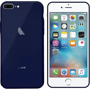 Apple iPhone 7 Plus / 8 Plus Uyumlu Araç Tutucu Mıknatıslı Arka Cam Kapak Kılıf