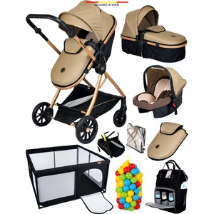 Baby Home 9in1 Yeni Doğan Set Full 1010 Travel Sistem Bebek Arabası 450 Park Yatak Oyun Alanı