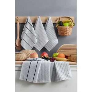 6'lı 30X50 cm Mutfak Havlusu Seti