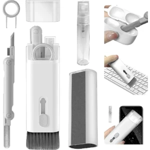 7in1 Çok Amaçlı Temizlik Kiti Telefon, Ekran, Laptop, Klavye, Telefon, Kulaklık Airpods Temizleyici