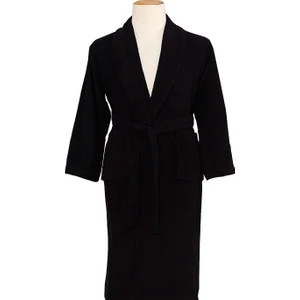 %100 Pamuk | Siyah | Unisex Bornoz