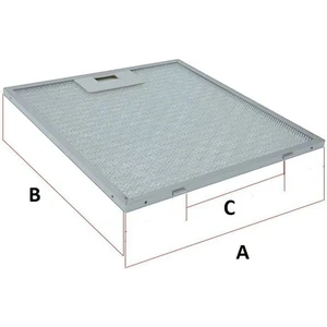 Hgnm E-Trading 310×230 mm Davlumbaz Metal Filtre 31×23 cm Davlumbaz Yağ Filtresi Aspiratör 23×31 cm A2