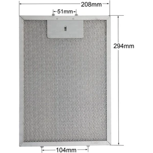 Hgnm E-Trading 208×295 mm Davlumbaz Filtresi 20,8×29,5 cm  9188437001 F6
