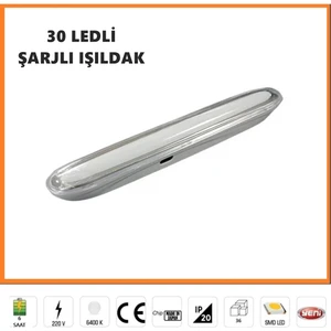 Ucuz Geldi Şarj Edilebilir 30 Led Işıldak Cata Tuna 3w Şarjlı Acil Durum Lambası Şarjlı Işıldak Kamp Lambası