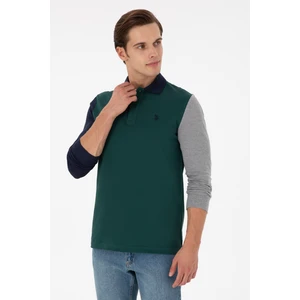 U.S. Polo Assn. Erkek Koyu Yeşil Sweatshirt 50293731-VR079