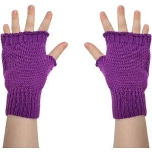 Çocuk Parmaksız Kışlık Örme Triko Eldiven