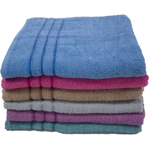 6 Renk Banyo Havlusu 90 x 150 Dry %100 Pamuk, Yumuşak, Suyu Emer