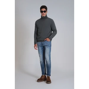 Axel Smart Jean Erkek Pantolon Slim Fit Mavi