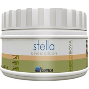 Stella Su Bazlı Saf Akrilik Ahşap Boyası 0,25 Lt