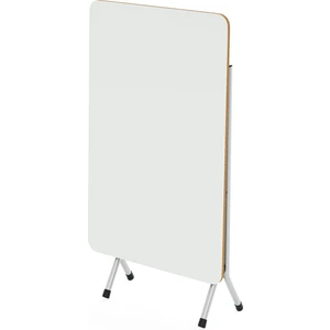 Güzelkan Madeni Eşya 50X80 Beyaz Mermer Desenli Katlanır Masa Kırma Mutfak Masası 1118