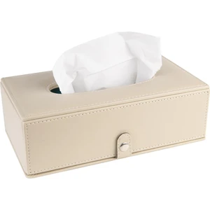 2k Suni Deri Peçetelik Mendil Kutusu 13*24*6 Cm.