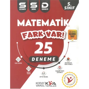 KVA Yayınları (Sınıf: 5) Matematik 25  Deneme
