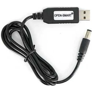 Usb-Barrel Jack Voltaj Yükseltici (Giriş 5V, Çıkış 12V)