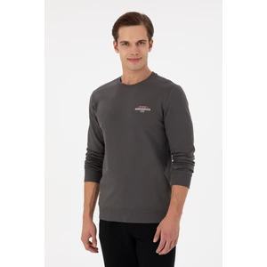 U.S. Polo Assn. Erkek Antrasit Sweatshirt 50293742-VR006
