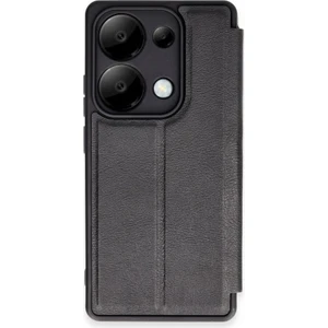 Redmi Note 13 Pro 5g Uyumlu Kılıf Kartlıklı Kapaklı Mıknatıslı Ultra Koruma Kapak