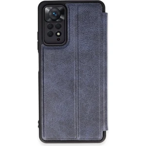 Redmi Note 12 Pro 4g / Note 11 Pro 4g Uyumlu Kılıf Kartlıklı Kapaklı Mıknatıslı Ultra Koruma Kapak