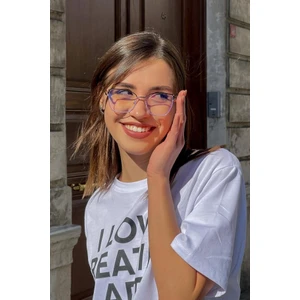 Cat Eye Mety Mavi Işık Korumalı Blue Block Ekran Gözlüğü