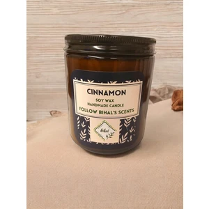 Soya Wax Mum Tarçın Kokulu Doğal MUM