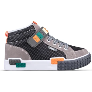 242-3308FT Filet Erkek Çocuk Sports Hi Sneaker Ayakkabı Füme