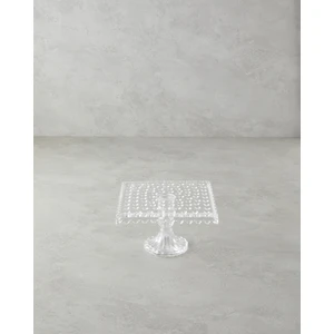 English Home Bubbles Cam Kek Standı 18X11 cm Şeffaf