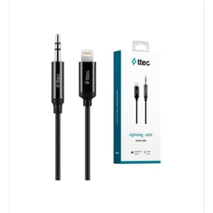 Iphone Aux Siyah Ses Kablosu Ttec 2DK42S Aux To Lightning