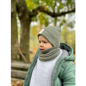 Anna Sofie  (1-5 Yaş) Çocuk Ribanalı %100 Pamuk Bere Boyunluk