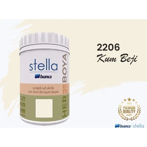 Stella Su Bazlı Saf Akrilik Boya 1 Litre