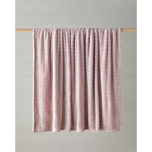 English Home Glance Bubble Supersoft Çift Kişilik Battaniye Gül Kurusu
