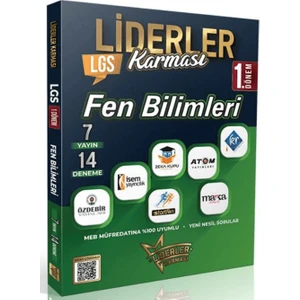Liderler Karması Lgs 1.dönem Fen Bilimleri Denemeleri 7 Yayın 14 Deneme
