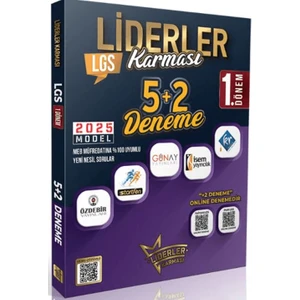 Liderler Karması Lgs 1.dönem 5+2 Deneme Seti - 2025 Model