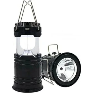 Ynt İthalat Solar Şarjlı Güneş Enerjili Fan Kamp Feneri Güneş Paneli Kamp Şarjlı Işıldak USB Şarj