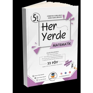 Zeka Küpü Yayınları 5. Sınıf Her Yerde Matematik Soru Bankası 2025