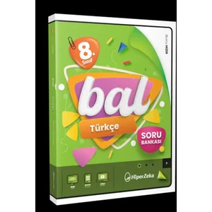 Hiper Zeka Yayınları 8. Sınıf Bal Türkçe Soru Bankası 2025