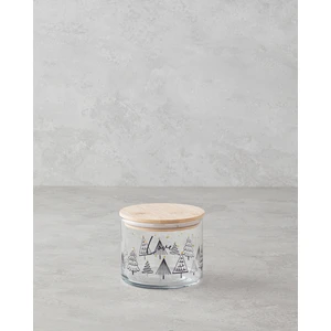 English Home Winter Joy Cam Kavanoz 535 ml Şeffaf