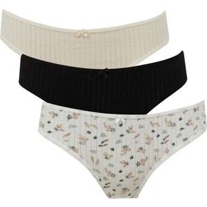 3'lü Slip Külot-Fall in Love D8671AX24WN