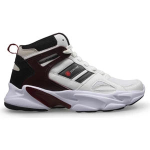 Mp 231-1014Mr Beyaz-Bordo Erkek Basket Ayakkabı