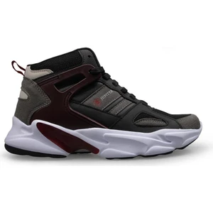 Mp 231-1014Mr Siyah-Bordo Erkek Basket Ayakkabı