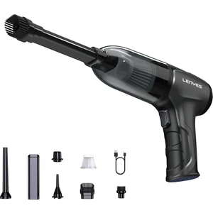 LCV201 4in1 Üfleme-Emme-Vakumlama ve Şişirme Özellikli Elektrikli Oto Araç Süpürgesi 5000PA