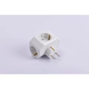 Topraklı Üçlü Fiş Priz Yonca  1ADET