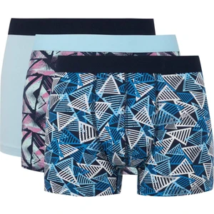 Regular Fit Baskılı 3'lü Boxer B7898AX24AU