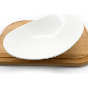 Bonna Porselen Stream Organik Salata Kasesi 27*19 cm 750 cc (1 Adet)