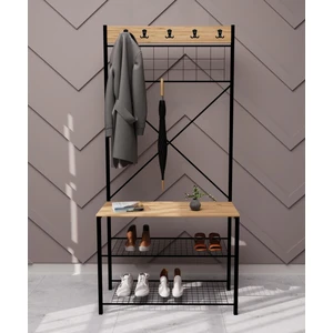 Güzelkan Madeni Eşya Geniş Metal Portmanto, Elbise Askılığı, Vestiyer, Ayakkabılık 1301