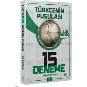 CBA Akademi 2025 Kpss Türkçenin Pusulası 15 Deneme Çözümlü - Dilek Açık
