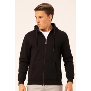 Fermuarlı Kapşonlu Sweat