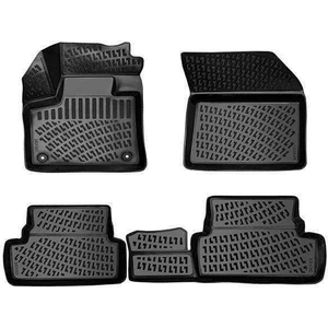 Peugeot 3008 2016 +  3D Havuzlu Paspas Siyah