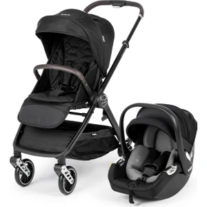 X-Go Ultimate Travel Sistem Bebek Arabası Silver Siyah