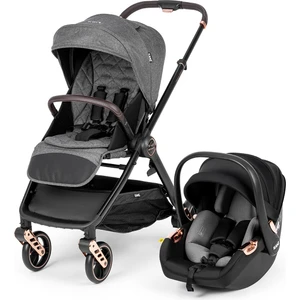 X-Go Ultimate Travel Sistem Bebek Arabası Rose Gold Gri