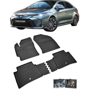 Toyota Corolla Sedan 2019-2025 Uyumlu 4.5D Premium Havuzlu Oto Paspas- Corolla